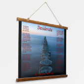 weg op de oceaan met beboste loodsen hangend wandkleed (Gebogen)