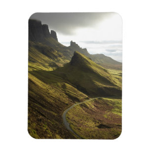 Weg oplopend naar The Quiraing, Isle of Skye, Magneet