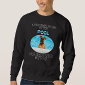 Weg per pool en wacht W-boxer Trui (Voorkant)