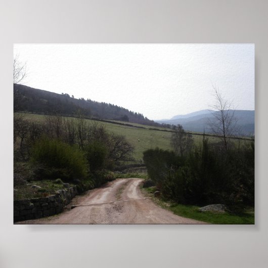 weg poster (Voorkant)