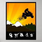 weg quads poster (Voorkant)
