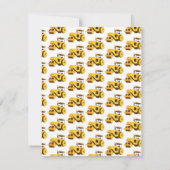 Weg Roller Kinder Bouw Notitiekaartje (Achterkant)