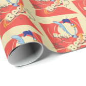 WEG RUNNER™ BEEP BEEP!™ - Zonnebeeld Cadeaupapier (Rol Hoek)