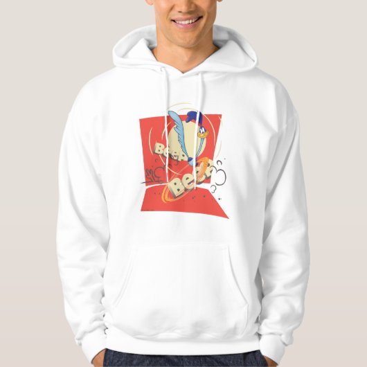WEG RUNNER™ BEEP BEEP!™ - Zonnebeeld Hoodie (Voorkant)