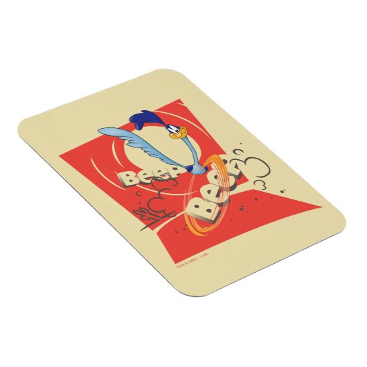 WEG RUNNER™ BEEP BEEP!™ - Zonnebeeld Magneet (Rechterzijde)