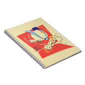 WEG RUNNER™ BEEP BEEP!™ - Zonnebeeld Notitieboek (Rechterzijde)