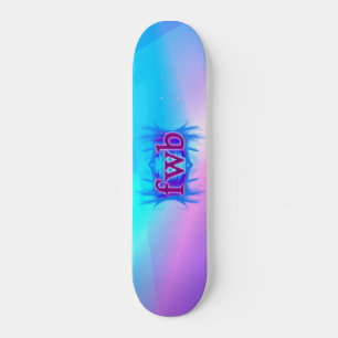 Weg, skateboarddek persoonlijk skateboard