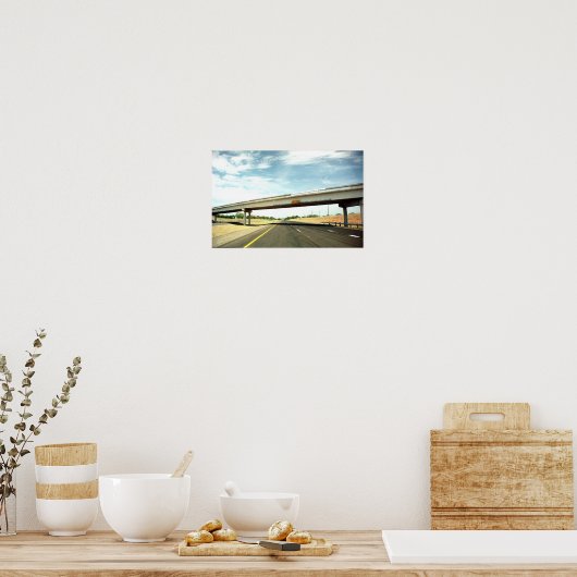 Weg tot het westen poster (Keuken)