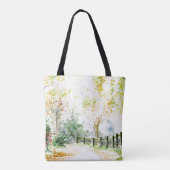 weg tote bag (Achterkant)