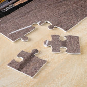 Weg Trein Vrachtwagen Australië Lasseter Highway Legpuzzel (Zijkant)