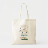WEG TRIP! Campervan vanlife RV Trailer CUSTOMIZE Tote Bag (Voorkant)
