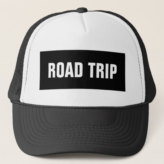 Weg Trip Trucker Hat Pet (Voorkant)