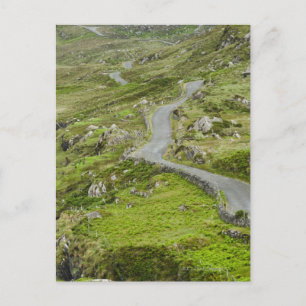 Weg tussen Ballaghacahreen en CaAugurken. Briefkaart