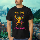 Weg uit deze wereld Vibrant Pop Art T-shirt