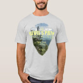 Weg van de duivel (pijlpunt) t-shirt (Voorkant)