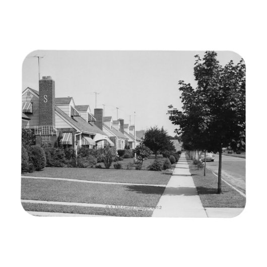 Weg van de woningen magneet (Horizontaal)