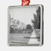 Weg van de woningen metalen ornament (Links)