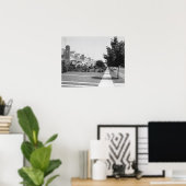 Weg van de woningen poster (Thuiskantoor)