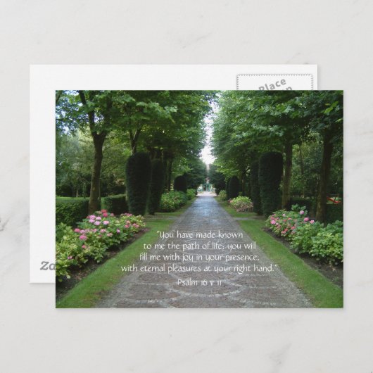 Weg van het leven | BRIEFKAART (Voorkant / Achterkant)