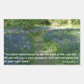 Weg van het leven | STICKERS (Voorkant)