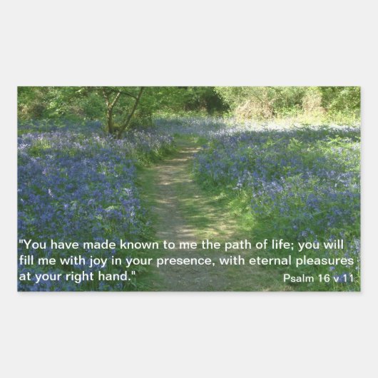 Weg van het leven | STICKERS (Voorkant)