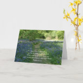 Weg van het leven | WENSKAARTEN | Bluebells Kaart (Gele Bloem)