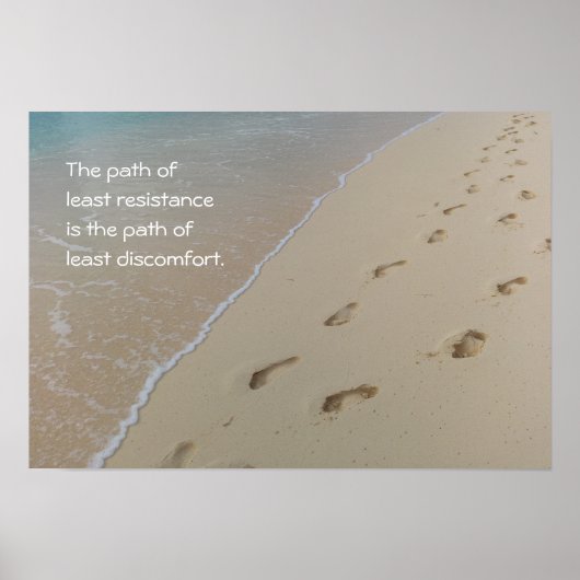 Weg van het poster met de minste weerstand (Voorkant)