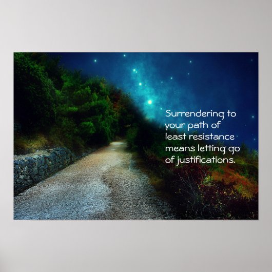 Weg van het poster met de minste weerstand (Voorkant)