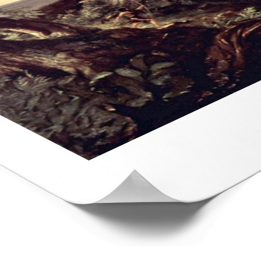 Weg van het Rijk:Primitieve staat van Thomas Cole Poster (Hoek)