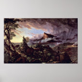 Weg van het rijk:primitieve staat van Thomas Cole Poster (Voorkant)
