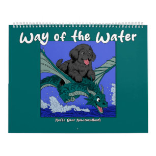 Weg van het Water Newfoundland Notta Bear Kalender