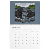 Weg van het Water Newfoundland Notta Bear Kalender (Jan 2027)