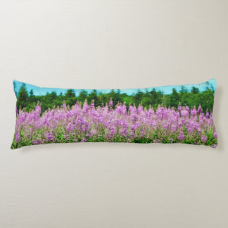 Weg van Lavender Lupins Lichaamskussen
