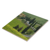 Weg van Pienza naar Montepulciano, 2 Tegeltje (Zijkant)