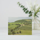 Weg van Pienza naar Montepulciano Briefkaart (Staand voorkant)