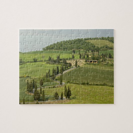 Weg van Pienza naar Montepulciano Legpuzzel (Horizontaal)