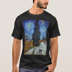 weg van van gogh in de provincie ' s nachts van va t-shirt