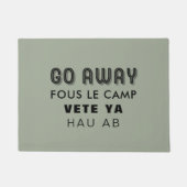 WEG / VERLIES VIER TALEN. DEURMAT (Voorkant)