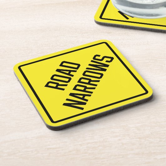 Weg vernauwt hard plastic Onderzetter (Linkerzijde)