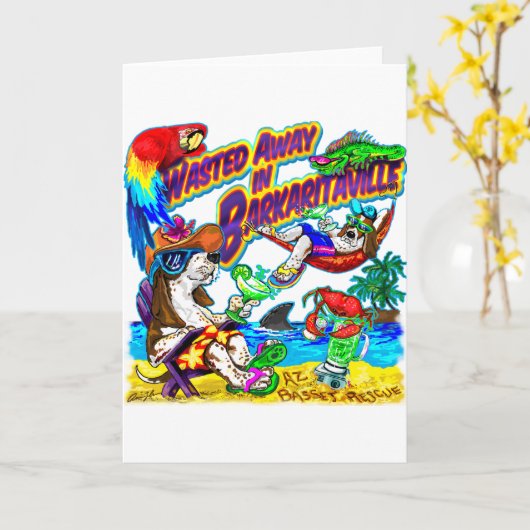 Weg verspild in Barkaritaville Kaart (Gele Bloem)