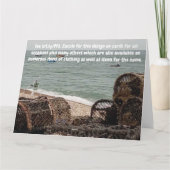 Weg.....vissen. Kaart (Achterkant)