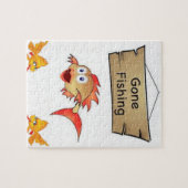 Weg Vissen Kleurrijke kinder Legpuzzel Iedereen (Horizontaal)