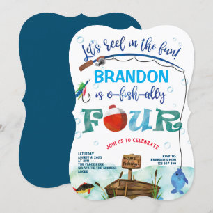 Weg Vist vierde verjaardag kleine visser Kaart