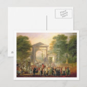 Weg vóór Botanische Tuinen in Madrid, 178 Briefkaart (Voorkant / Achterkant)