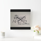 weg vooruit vierkante klok (Huis)