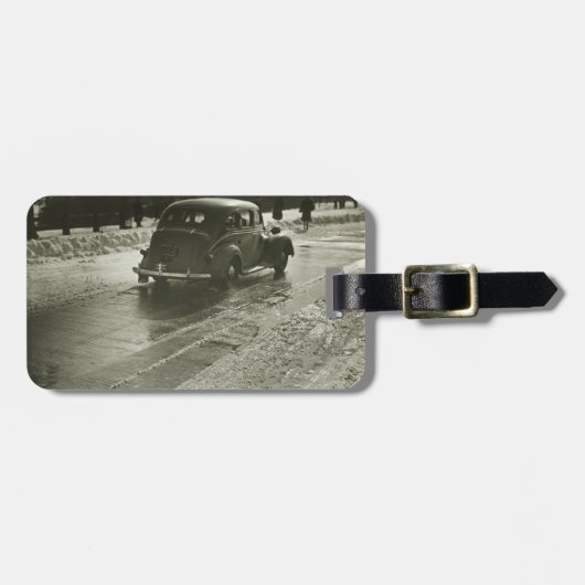 Wegauto Bagagelabel (Voorkant horizontaal)