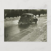 Wegauto Briefkaart (Voorkant)