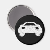 Wegauto Magneet (Voorkant / Achterkant)