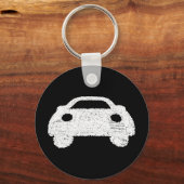 Wegauto Sleutelhanger (Voorkant)