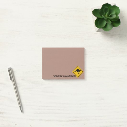 wegbord voor kangoeroe - Postbus Post-it® Notes (Kantoor)